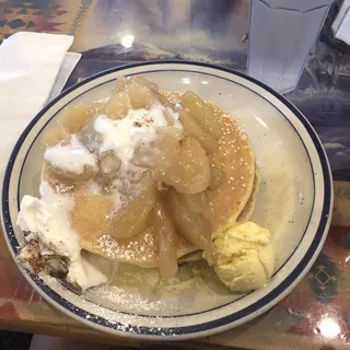 Apple-Topped Pancakes