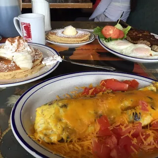 8oz. Steak and 3 Eggs