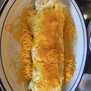 Shrimp and Crab Meat Omelet