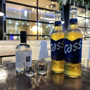 Korean beer &amp; soju