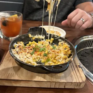 Cheesy Corn Skillet