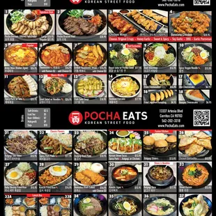 Updated menu