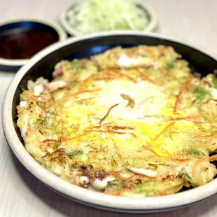 Seafood Pancake