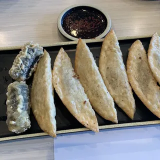 Fried Japchae Dumpling /