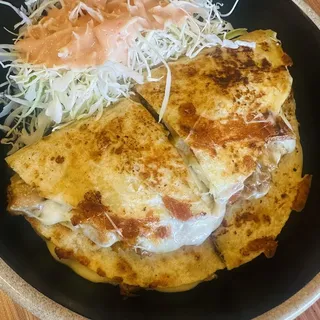 Marinated Chicken Quesadilla /