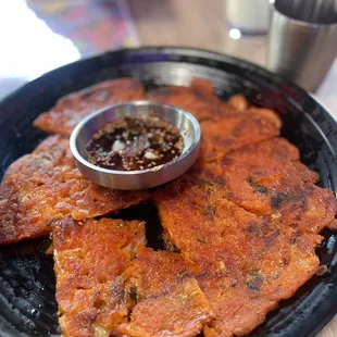 Kimchi pancake