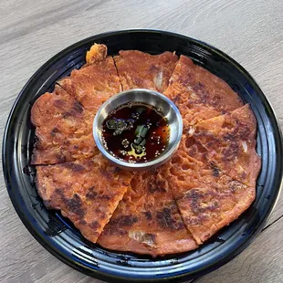 Kimchi pancake