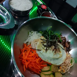 Vegetable Bimbap