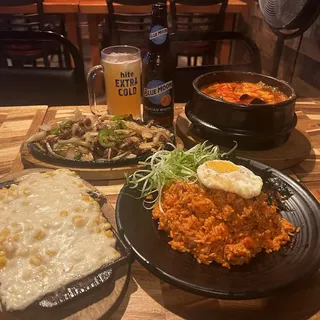 Spicy Seafood Tofu Soup