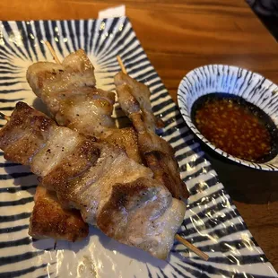 Pork Belly Yakitori