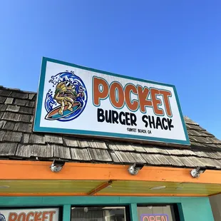 the front of the restaurant