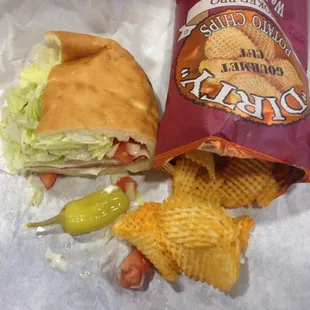 Italian Cold Cut Sandwich