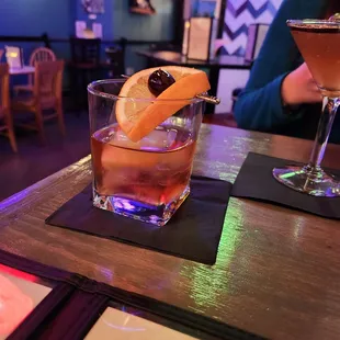 Rum old fashioned