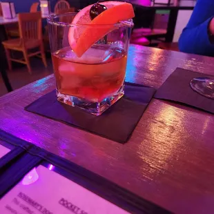 Rum old fashioned, don&apos;t forget the rum