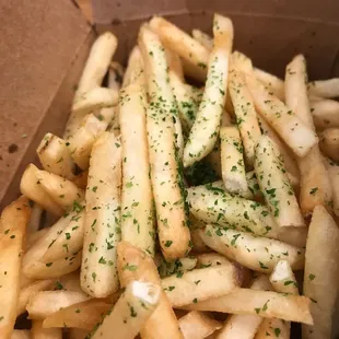 Osaka fries with sauce on side
