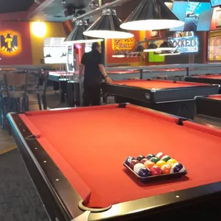 Nice pool tables