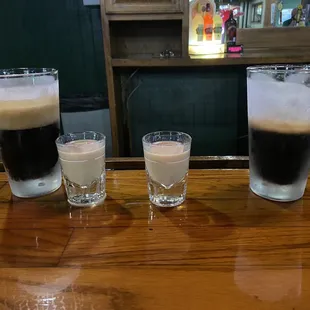 Irish car bombs! Happy St Patrick&apos;s Day!