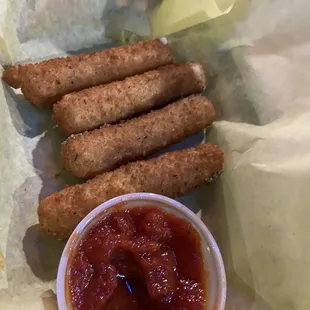 Fried Cheese Sticks