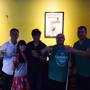 Bday night with ling ling-