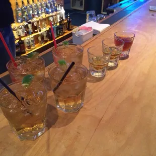 Starting the night right..