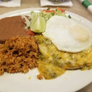 Green chilli stack of goodness