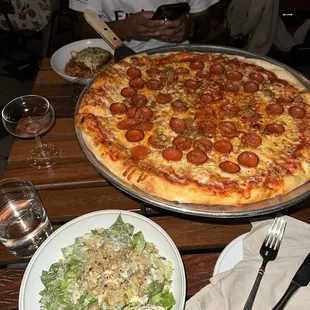 Baby Kale Caesar Salad