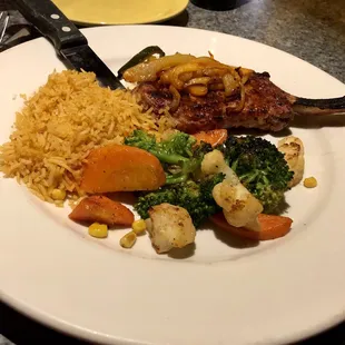 Yucatán pork chop