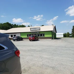 The front of the restaurant