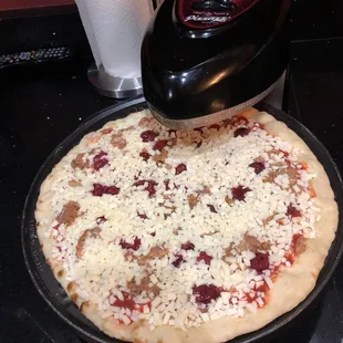 Cookin up something to eat after in a festive day