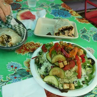 Brussels Sprouts Burritos