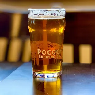 Pale ale...ice cold and very good.