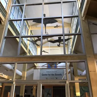 Visitor center at the wildlife refuge