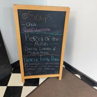 I was tempted to try these pierogies,  but I decided to go with the usual cheddar and potato.