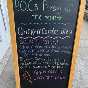 Pierogi of the Month, October 2024.