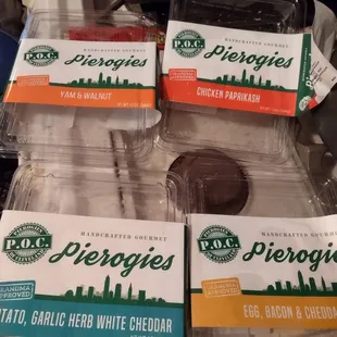 Pierogis I purchased frozen