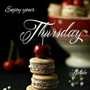 Happy Thursday.