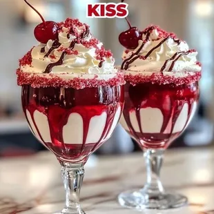 Halloween cherry drink.