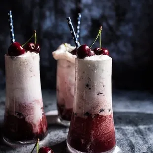Cherry milkshake.