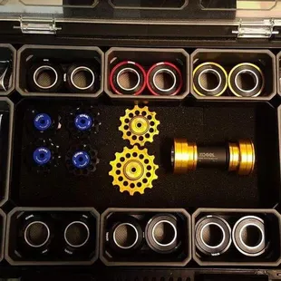 the inside of the box