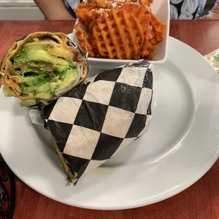 Chicken avocado wrap