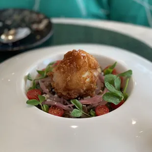 Beer Battered Crispy Egg