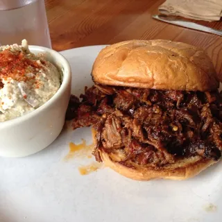 Chopped Brisket Sandwich