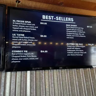 Menu as of 2/27/2024