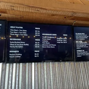 Menu as of 2/27/2024