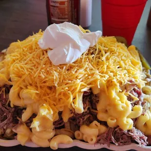 Mac Daddy - enough for 4 meals minimum.