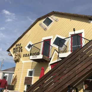 outside, sushi and sashimi