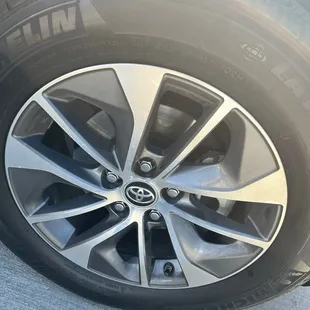 Great deal on new tires.