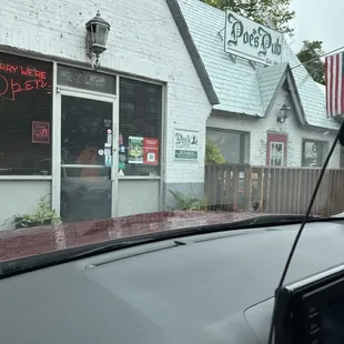 Outside of restaurant