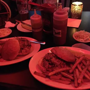 Pulled Pork Barbecue Sandwich