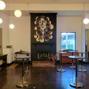 Interior - High Table Area (11/06/21). @PoetGardens #Whittier #UptownWhittier #FoodHall